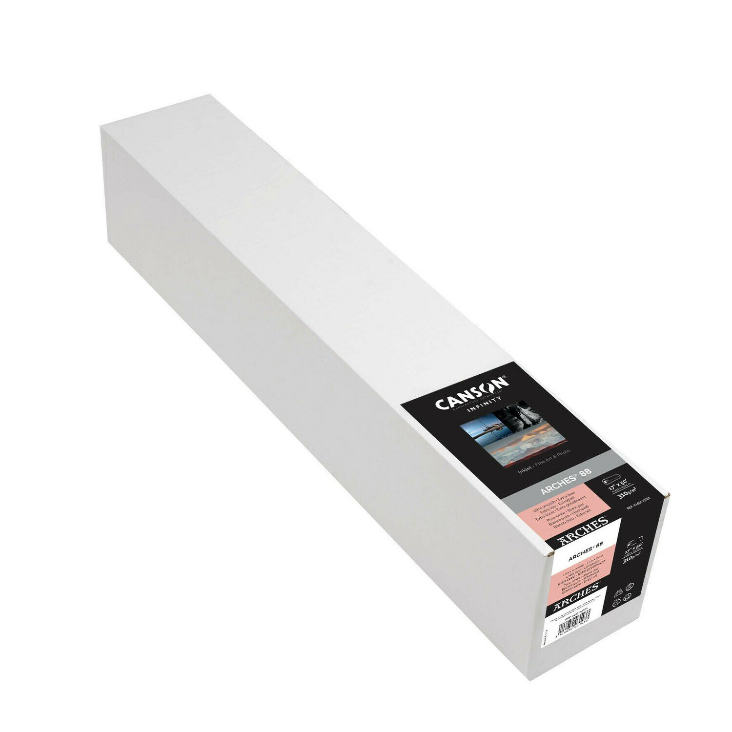 Canson Infinity ARCHES® 88 Pure White (17", 15.24m / 50ft roll)