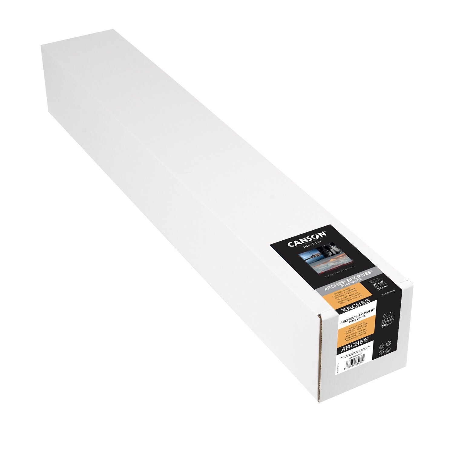 Canson Infinity ARCHES® BKF Rives Pure White (36", 15.24m / 50ft roll)