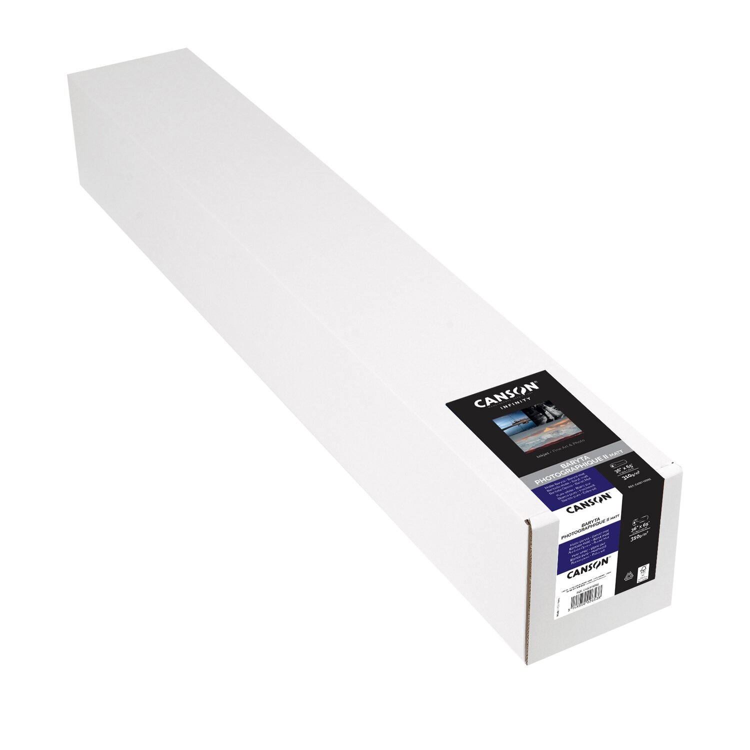 Canson Infinity Baryta Photographique II Matt (36", 15.24m / 50ft roll)