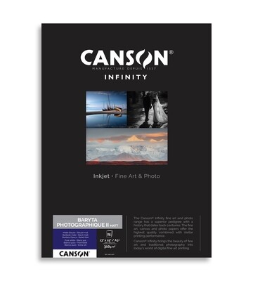 Canson Infinity Baryta Photographique II Matt (A3+, 25 sheets)