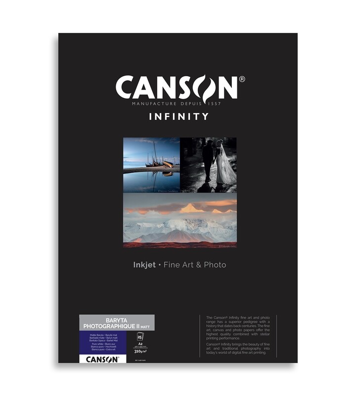 Canson Infinity Baryta Photographique II Matt (A2, 25 sheets)
