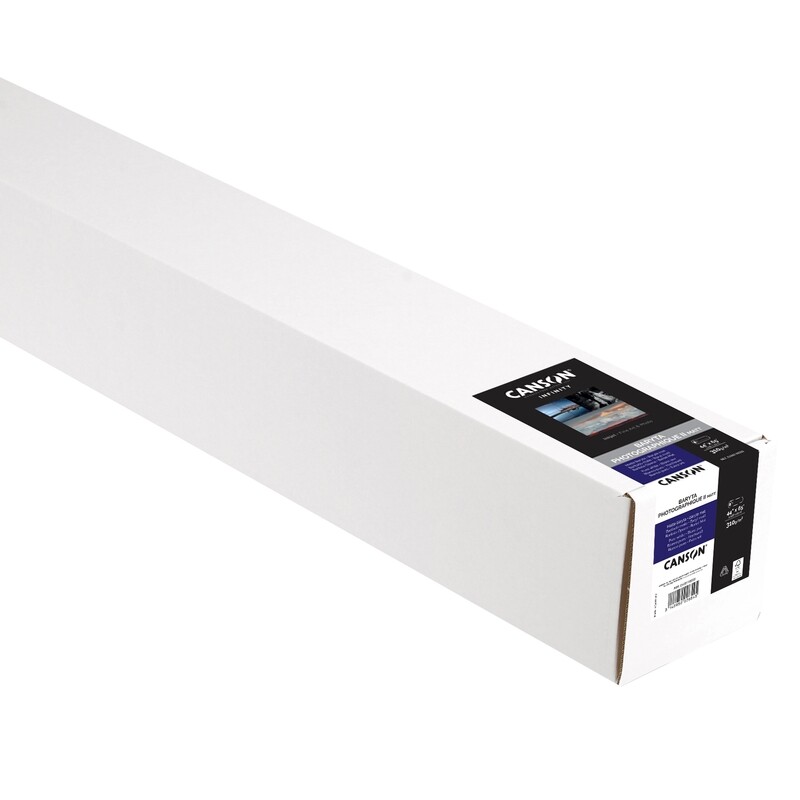 Canson Infinity Baryta Photographique II Matt (44", 15.24m / 50ft roll)