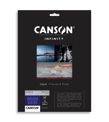 Canson Infinity Baryta Photographique II Matt (A4, 10 sheets)
