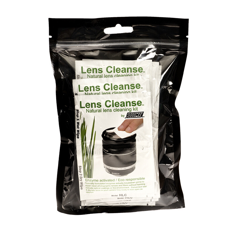 Hoodman Lens Cleanse Natural cleaning kit (24 pack)