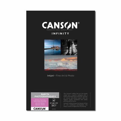 Canson Infinity Baryta Photographique II 310 (A3+, 25 sheets)
