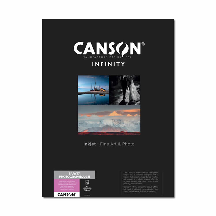 Canson Infinity Baryta Photographique II 310 (A2, 25 sheets)