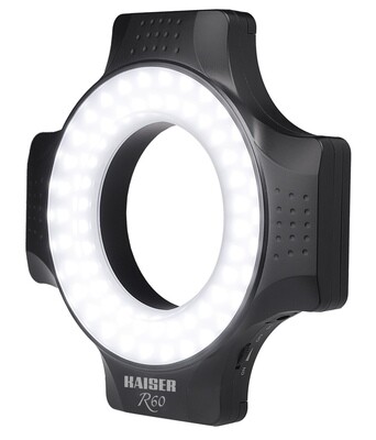 Kaiser R60 Ring Light with 60 daylight LEDs.