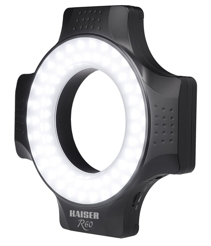 Kaiser R60 Ring Light with 60 daylight LEDs.