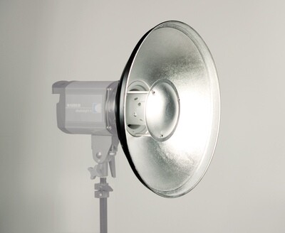 Kaiser Interchangeable reflector "Beauty Dish" ø 410 mm (wide beam) for studiolight 1010 (3164)