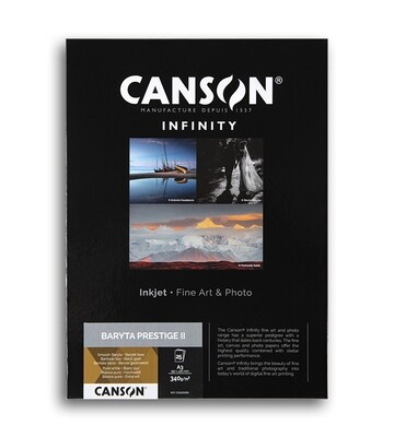 Canson Infinity Baryta Prestige II 340 (A3, 25 sheets)
