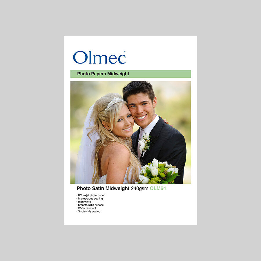 Olmec Photo Satin Midweight 240 (A4, 50 Sheets)
