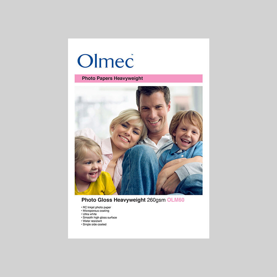 Olmec Photo Gloss Heavyweight 260 (A3, 50 Sheets)