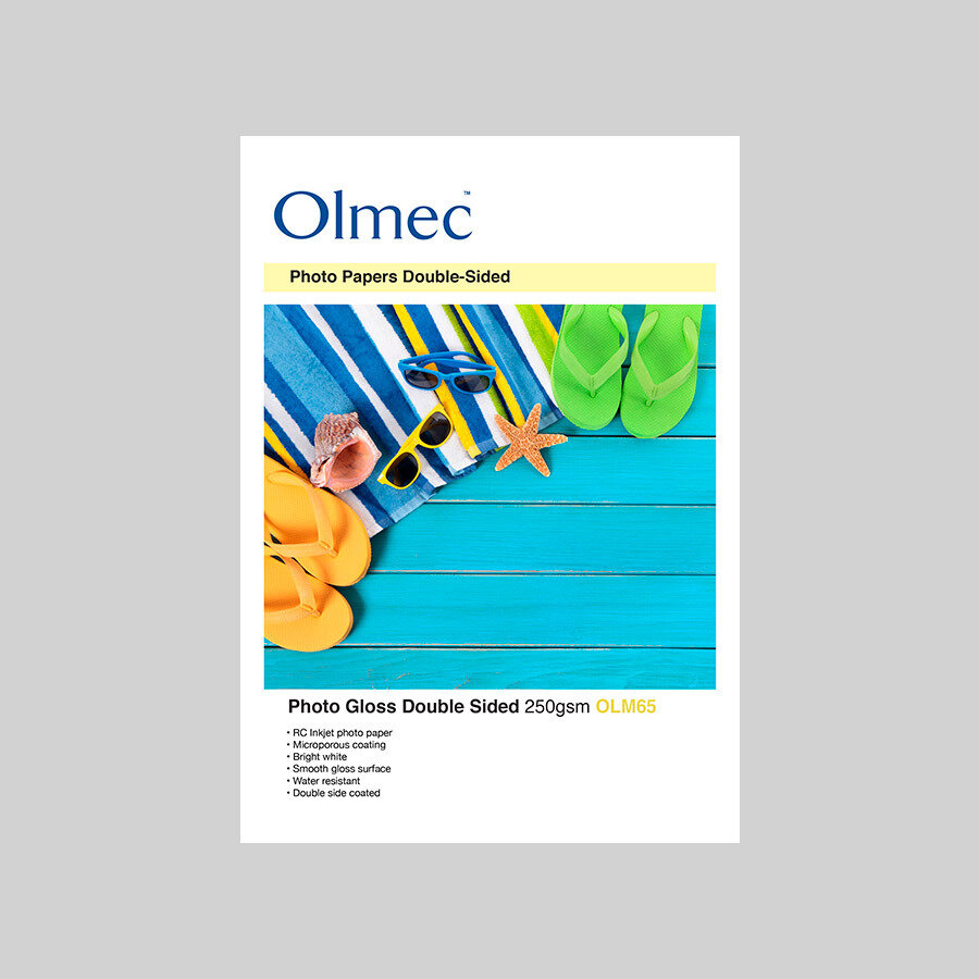 Olmec Photo Gloss Double-sided 250 (A4, 50 Sheets)