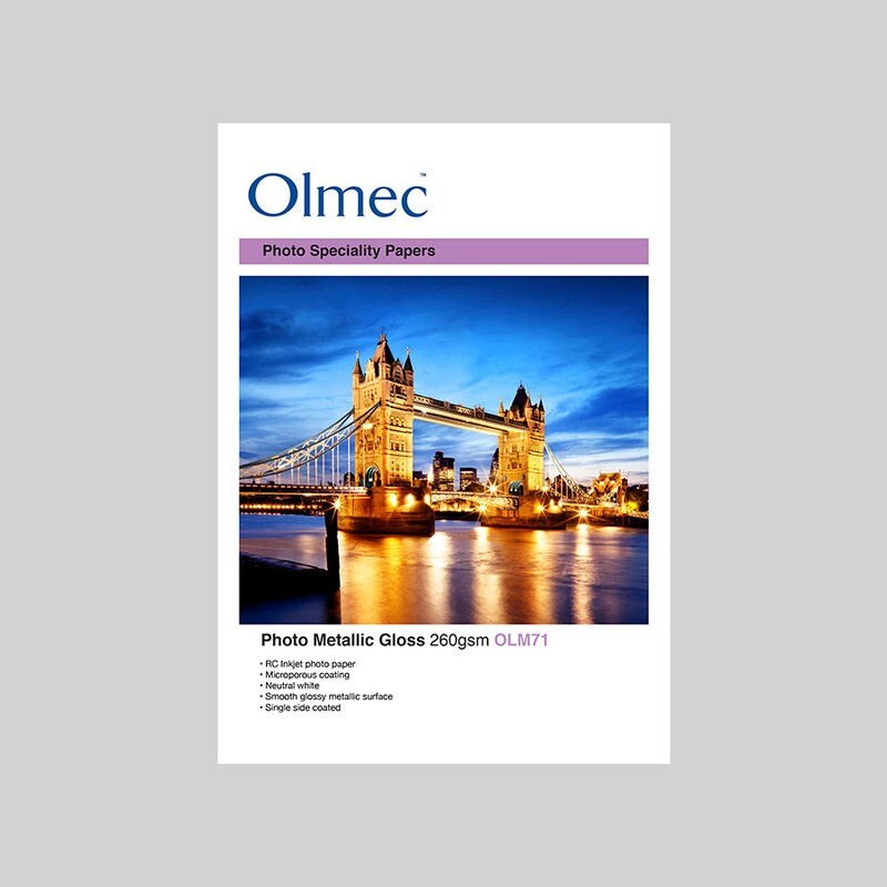 Olmec Photo Metallic Gloss 260 (A2, 50 Sheets)