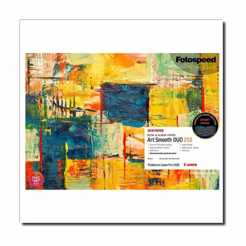 Fotospeed Art Smooth DUO 210 Short Grain (A3, 25 sheets)