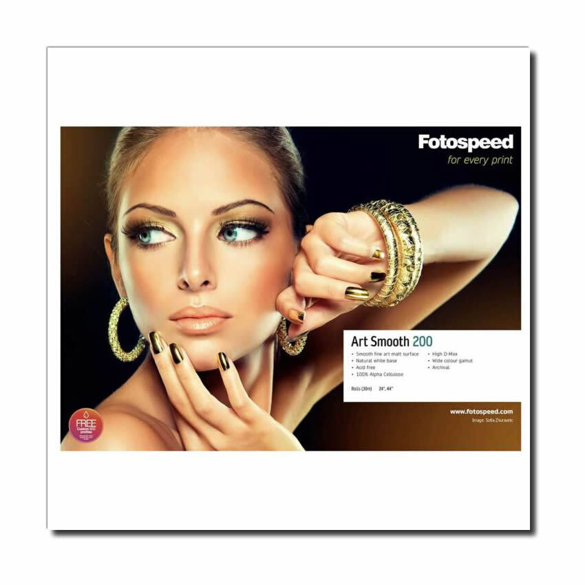 Fotospeed Art Smooth 200 (A2, 25 sheets)