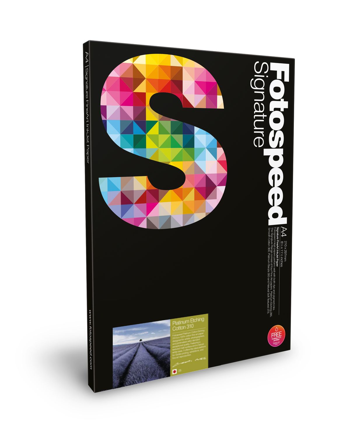 Fotospeed Platinum Etching Cotton 310  (A3, 25 sheets) - 7E851