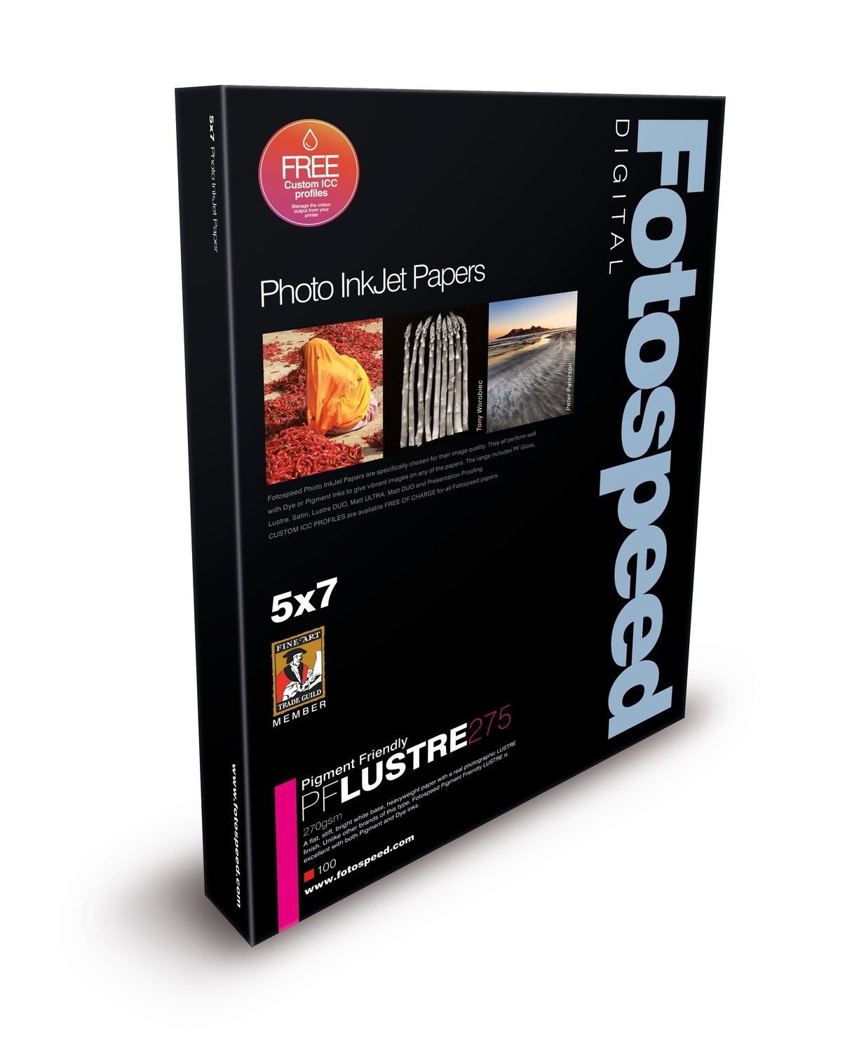 Fotospeed PF Lustre 275 (5x7", 100 sheets) - 7D612