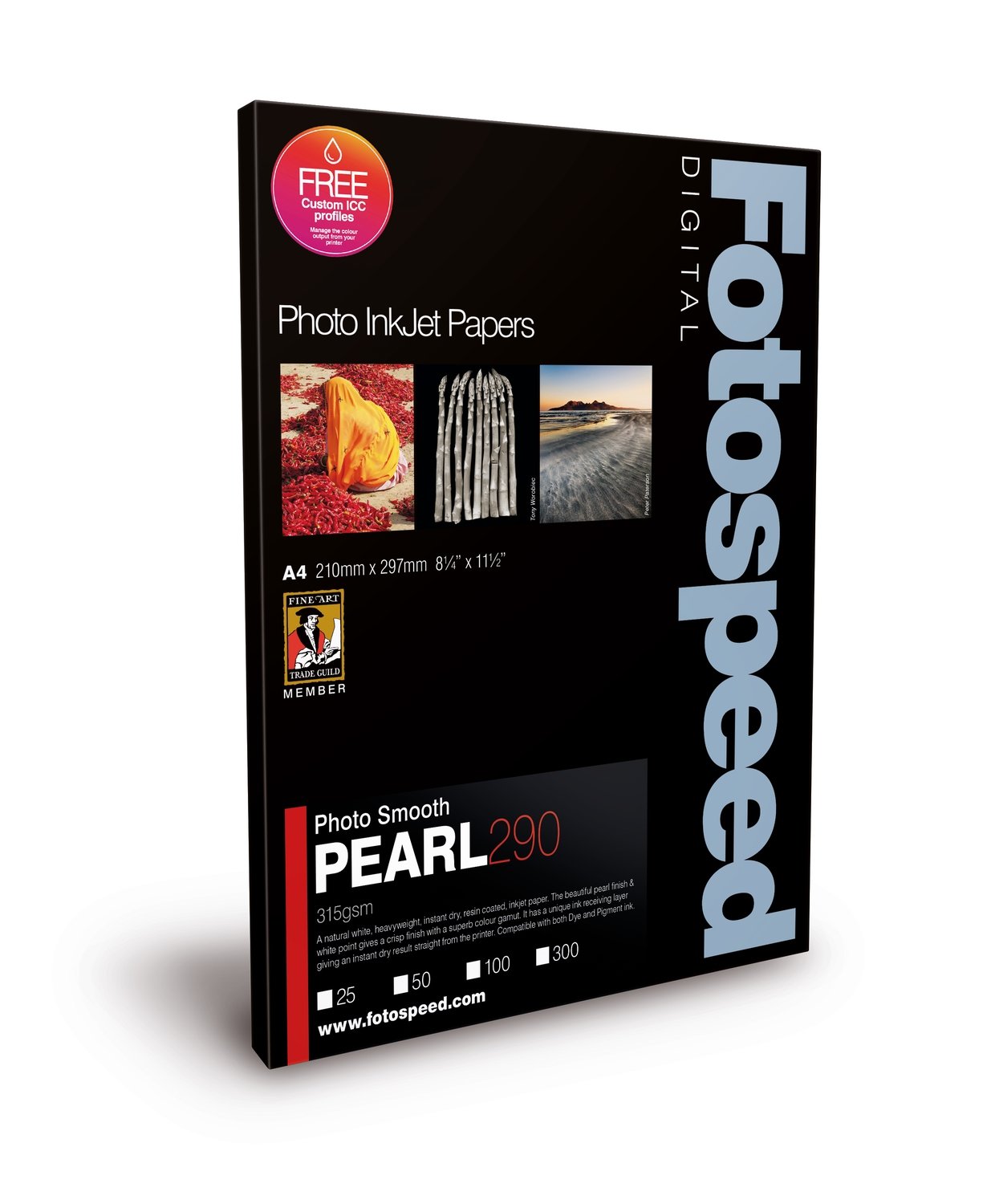 Fotospeed Photo Smooth Pearl 290 (A3, 50 sheets) - 7D592