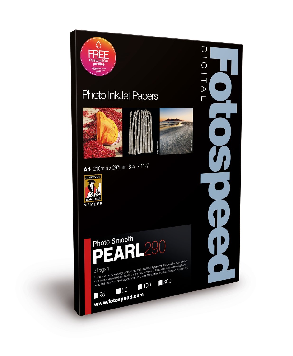 Fotospeed Photo Smooth Pearl 290 (A3+, 25 sheets) - 7D595