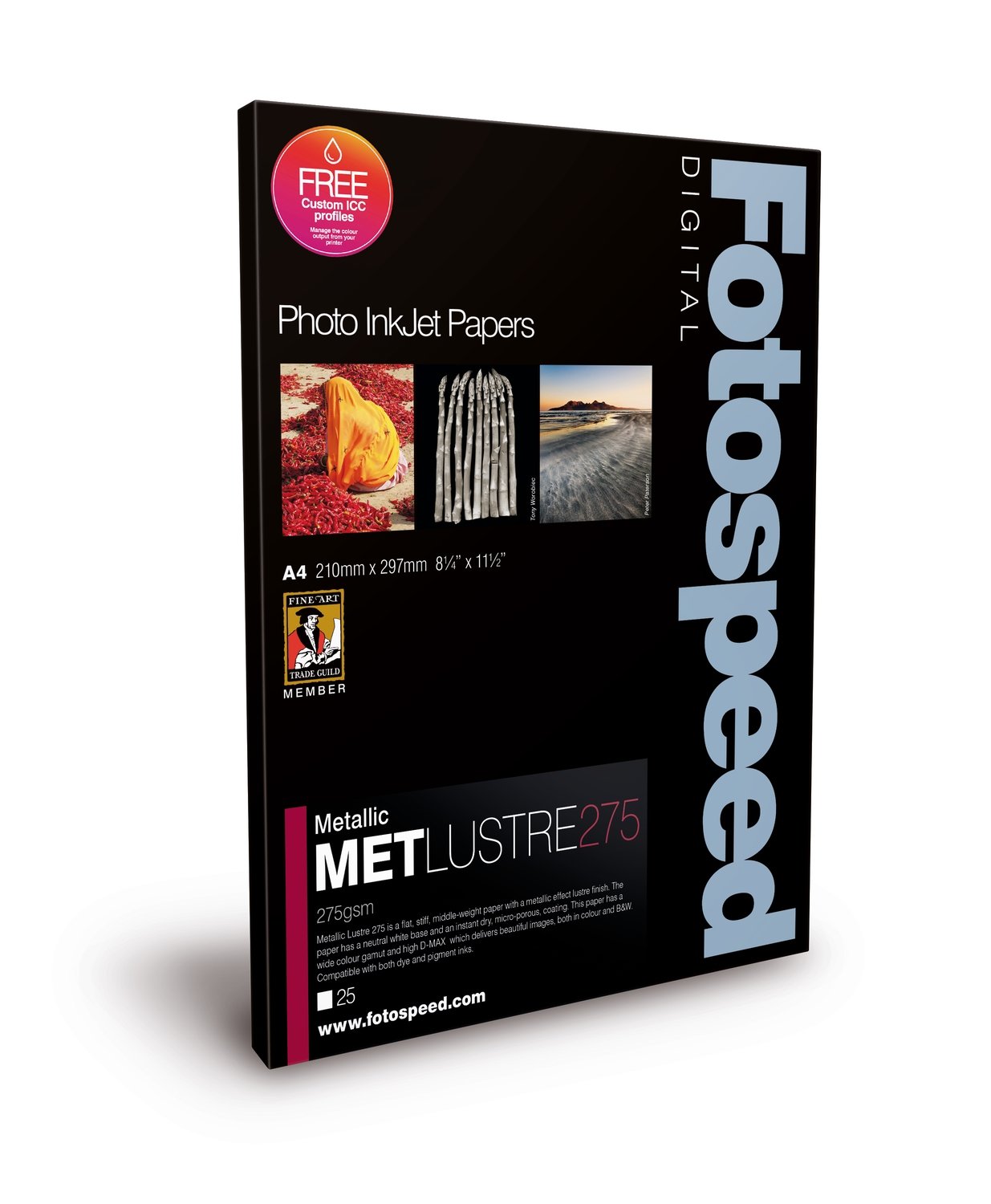 Fotospeed Metallic Lustre 275 (A3+, 25 sheets) - 7D657