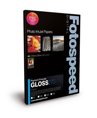 Fotospeed PF Gloss 270 (6x4", 100 sheets) - 7D020
