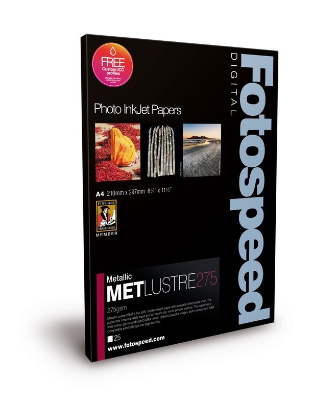 Fotospeed Metallic Lustre 275 (A3+, 25 sheets) - 7D657