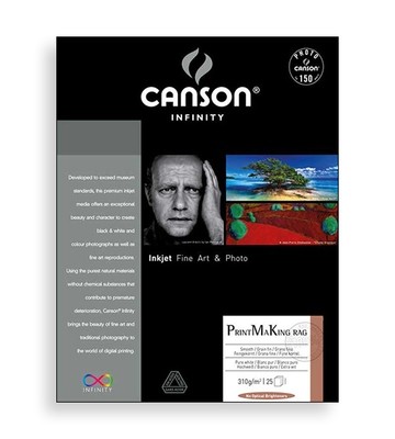 Canson Infinity PrintMaKing Rag 310 (A2, 25 sheets)