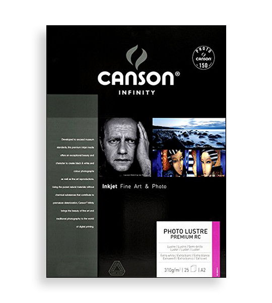 Canson Infinity Photo Lustre Premium RC  310 (A3, 25 sheets)