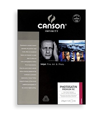 Canson Infinity PhotoSatin Premium RC 270 (A3, 25 sheets)