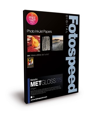 Fotospeed Metallic Gloss 275 (A3, 25 sheets) - 7D665