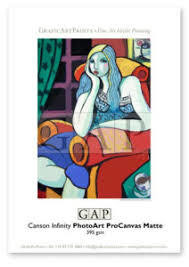 Canson Infinity PhotoArt ProCanvas WR 395 Poly-Cotton