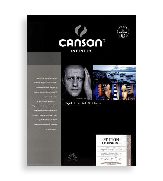 Canson Infinity Edition Etching Rag II 310 (A3+, 25 sheets) Canson Infinity Edition Etching Rag II 310 (A3+, 25 sheets)