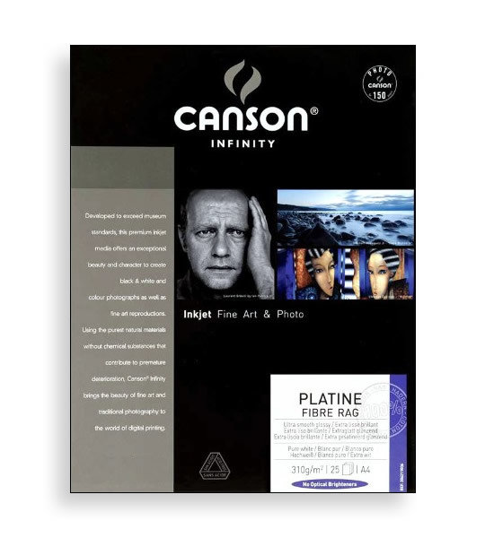 Canson Infinity Platine Fibre Rag 310 (A2, 25 sheets) Canson Infinity Platine Fibre Rag 310 (A2, 25 sheets)