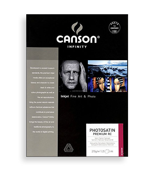 Canson Infinity PhotoSatin Premium RC 270 (A2, 25 sheets) Canson Infinity PhotoSatin Premium RC 270 (A2, 25 sheets)