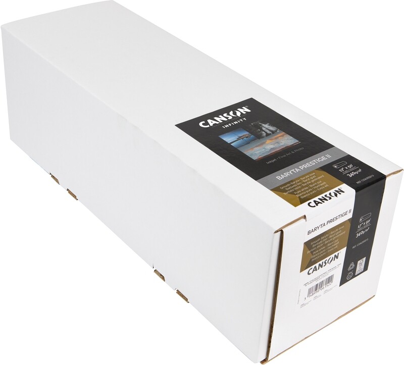 Canson Infinity Baryta Prestige II 340 (17", 12m roll)