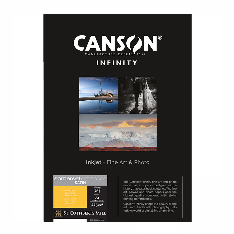 Canson Infinity Somerset Enhanced Satin 225 (A2 , 25 sheets) Canson Infinity Somerset Enhanced Satin 225 (A2 , 25 sheets)