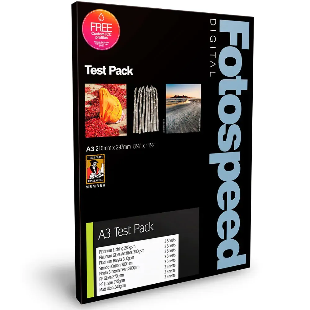 Fotospeed A3 Test Pack - 7E102 Fotospeed A3 Test Pack - 7E102