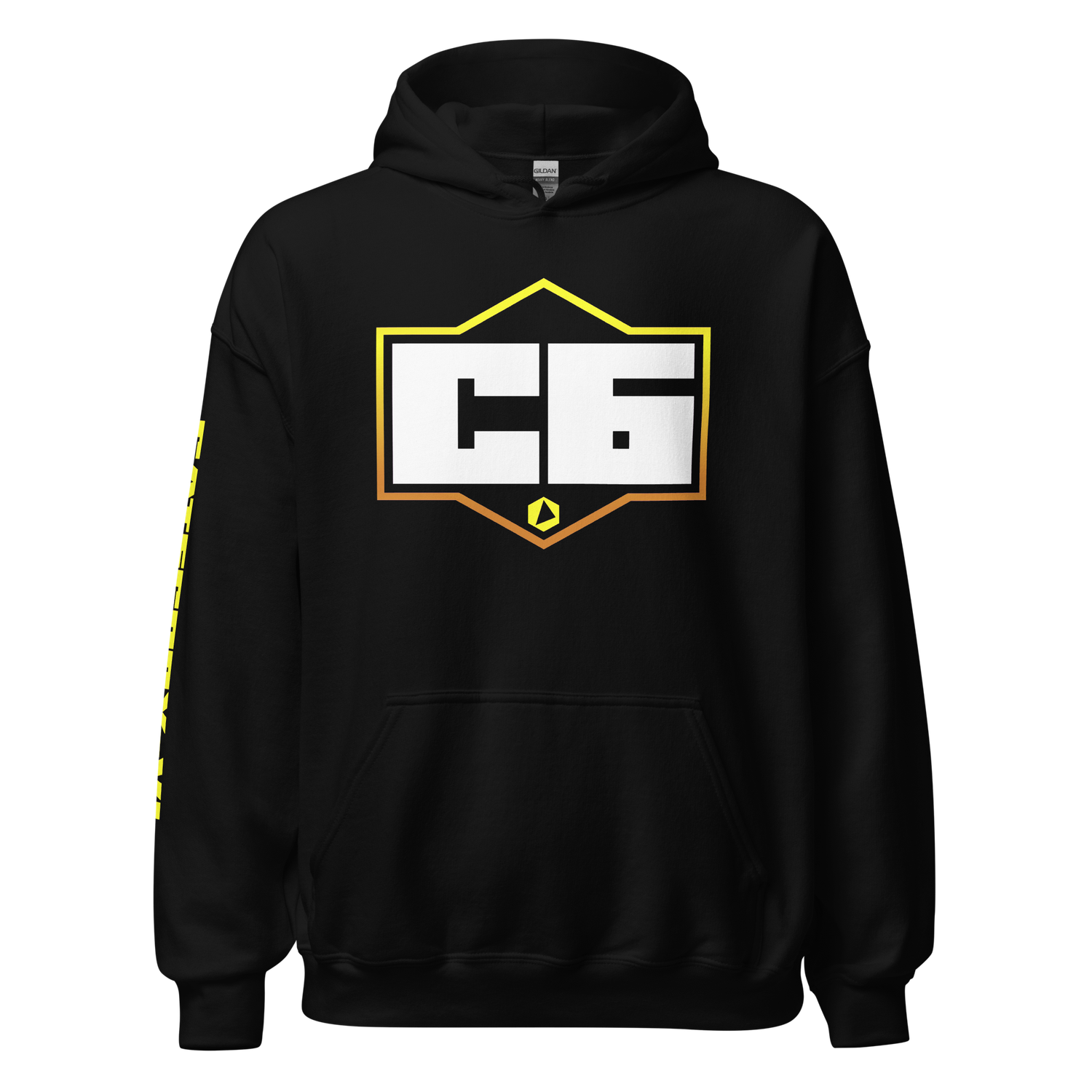C6 Unisex Hoodie GOLD