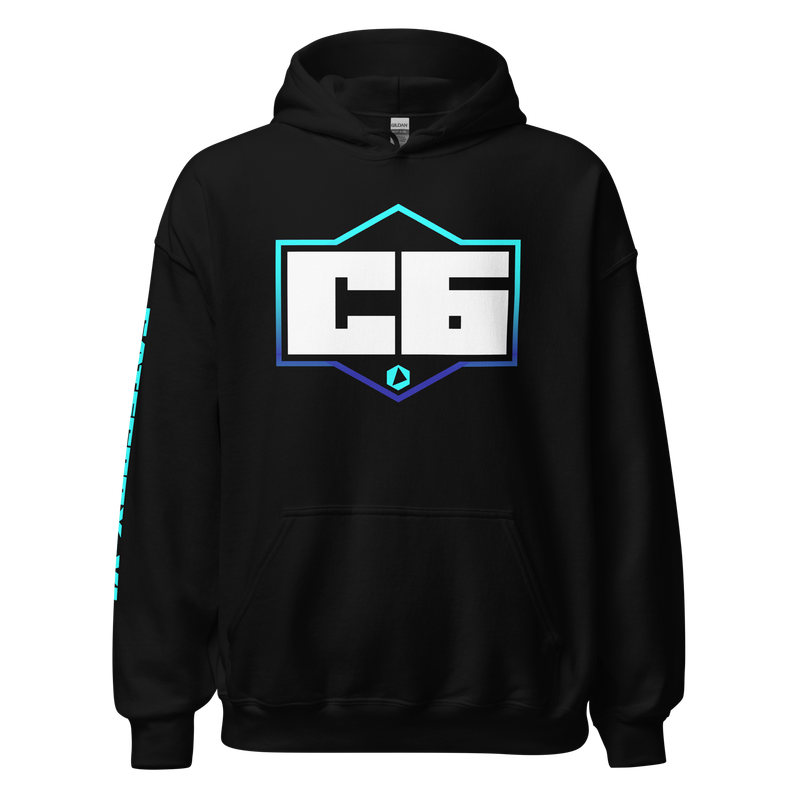 C6 unisex Hoodie BLUE