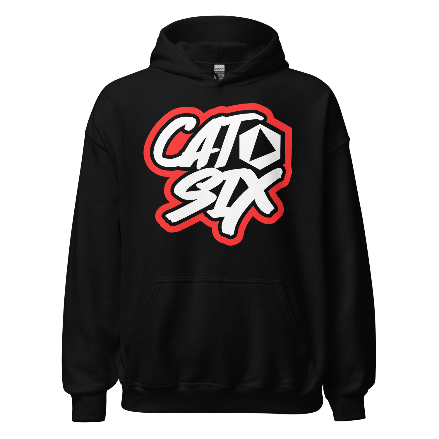 CAT SIX Unisex Hoodie RED