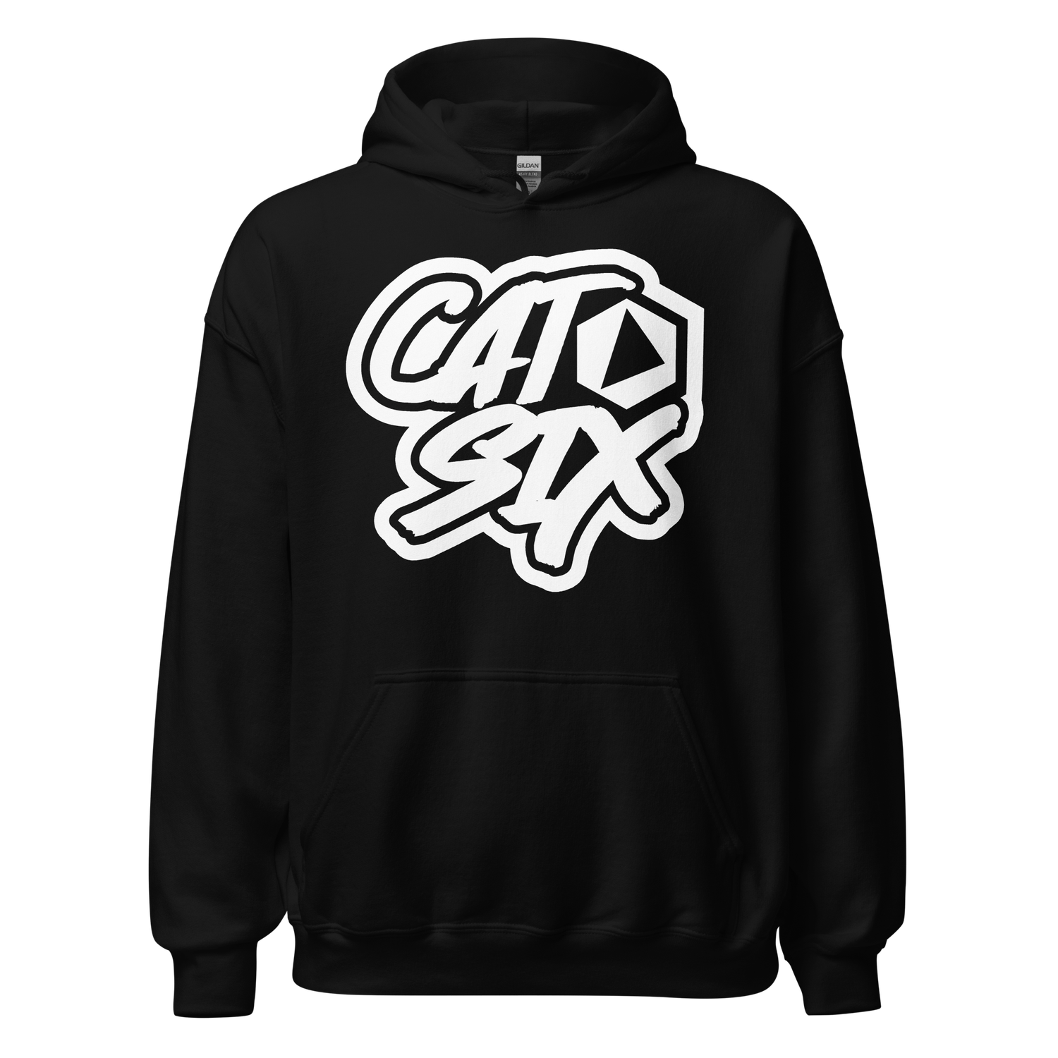 CAT SIX Unisex Hoodie WHITE