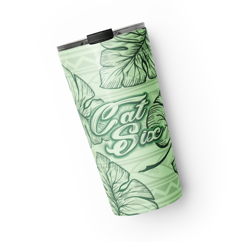 20oz Tapered Stainless Steel Foundation Tumbler w/Cover