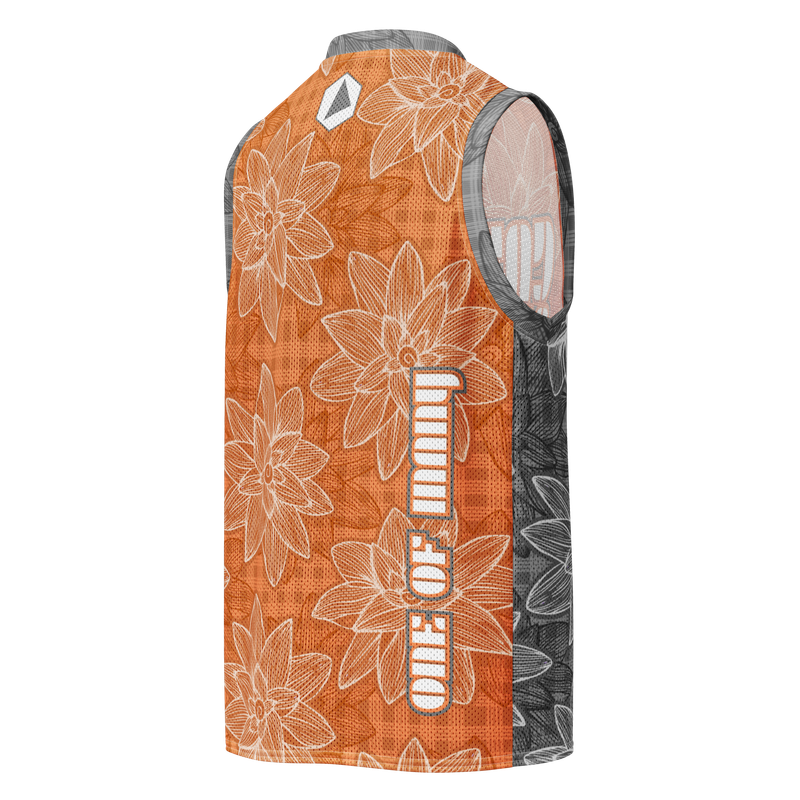 Heritage Premium Basketball Jersey Orange