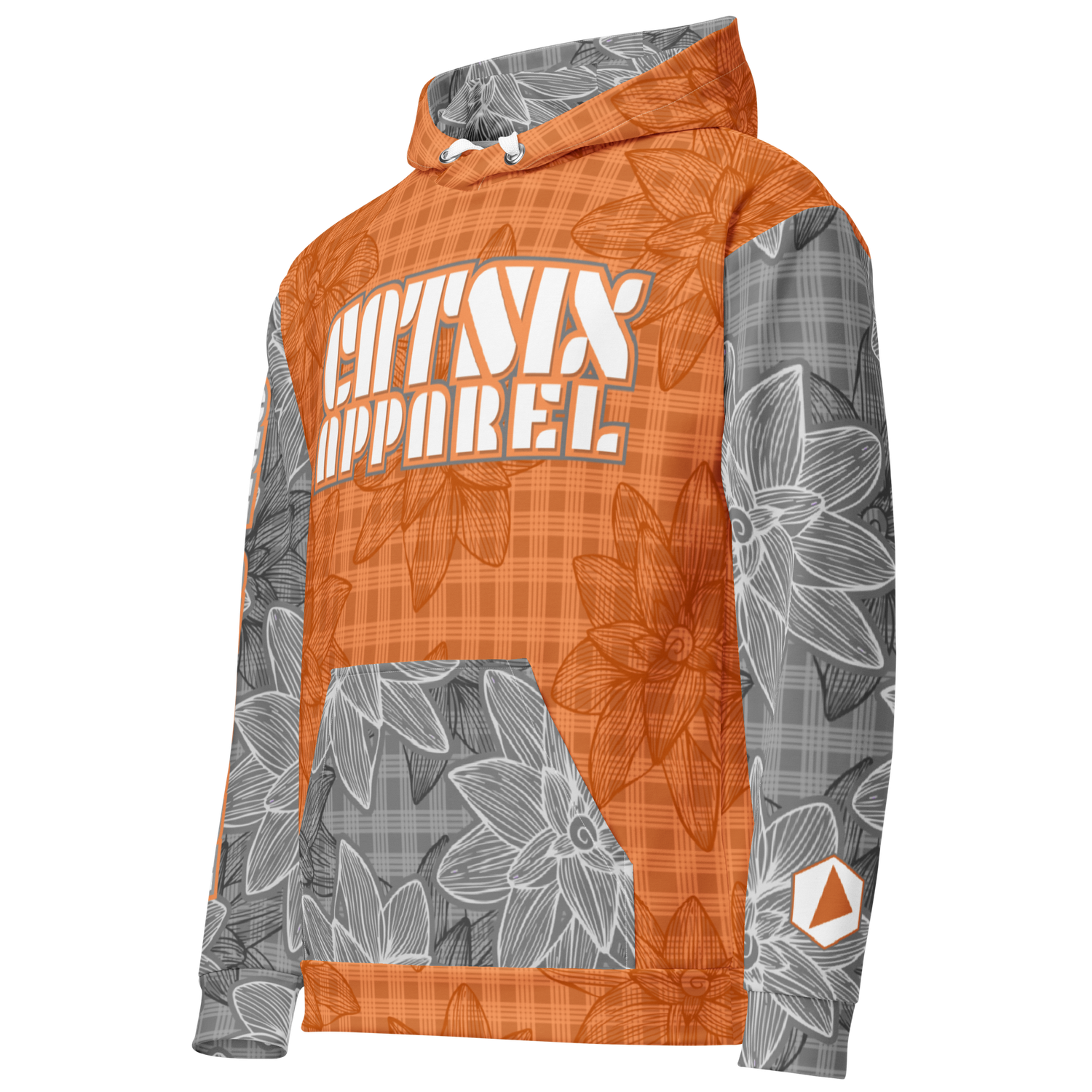 Heritage Unisex Pull-over Hoodie Orange
