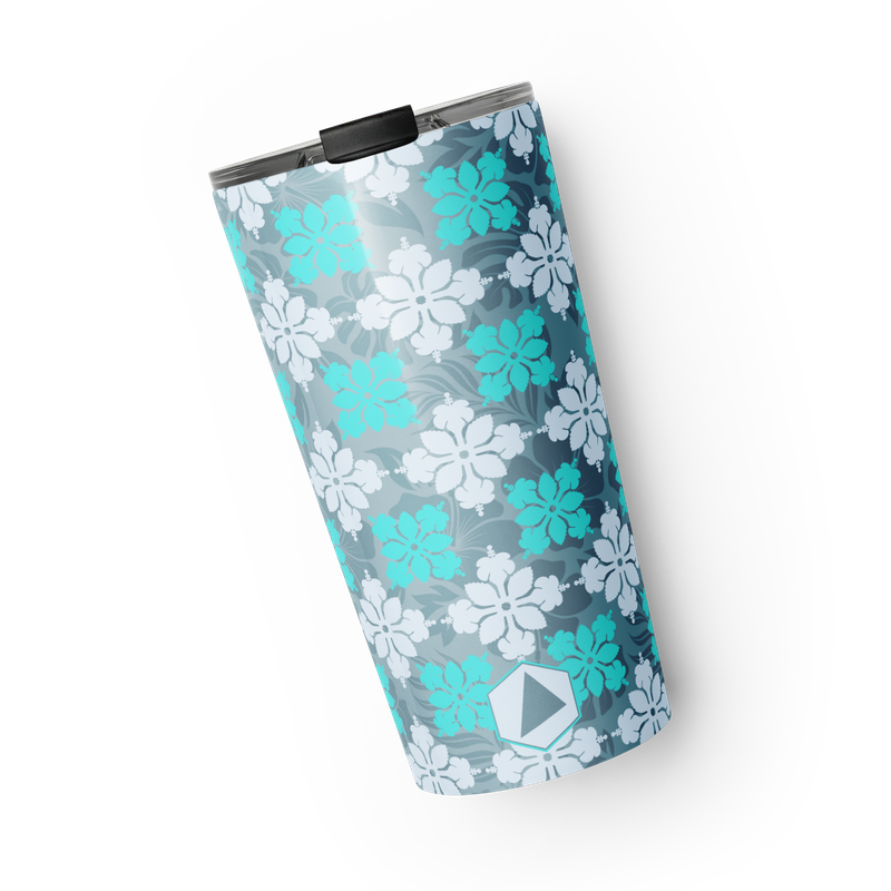 20oz Tapered Stainless Steel Tranquility Tumbler w/Cover