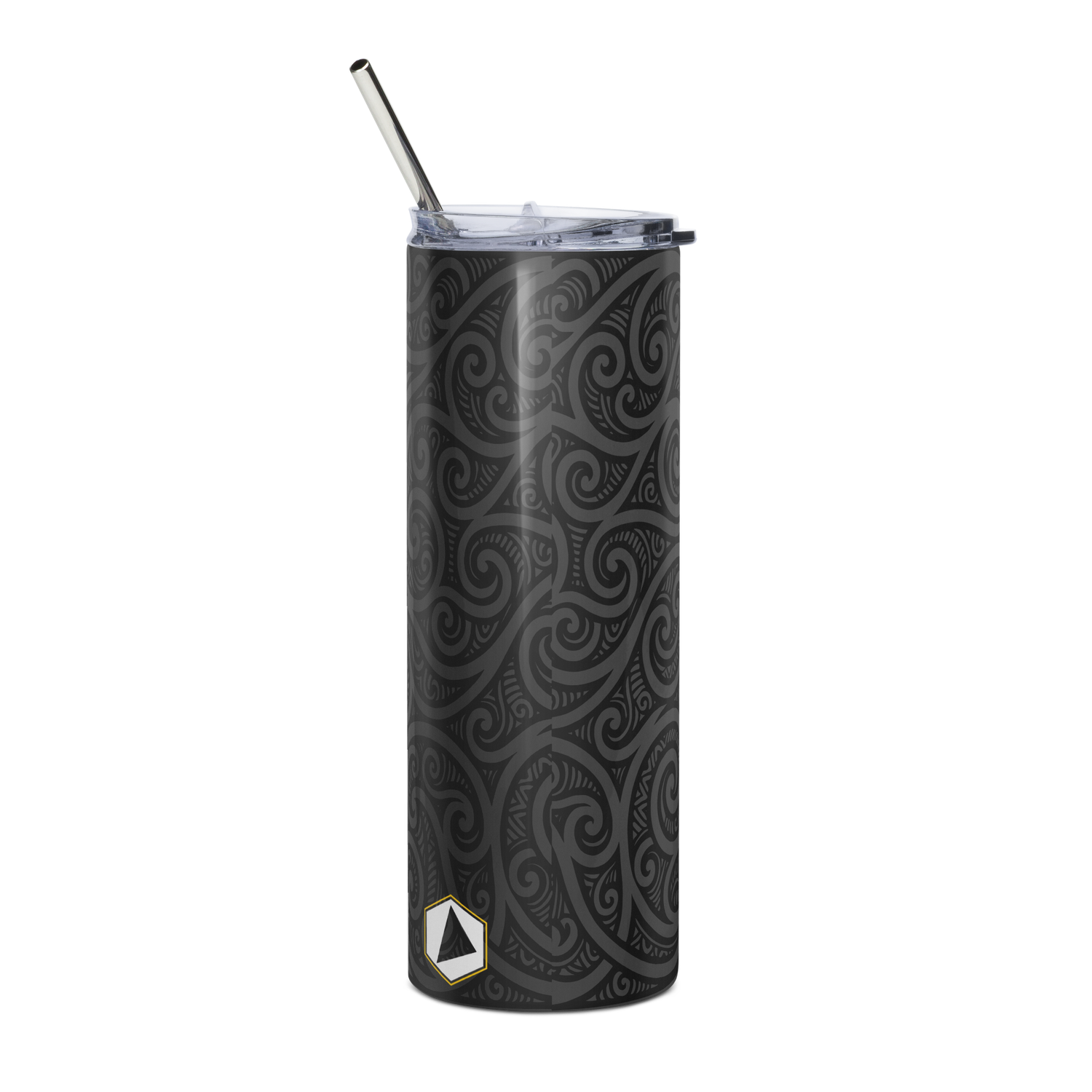20oz Stainless Steel Balance Tumbler w/ Cover &amp; Straw