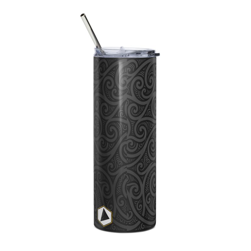20oz Stainless Steel Balance Tumbler w/ Cover &amp; Straw