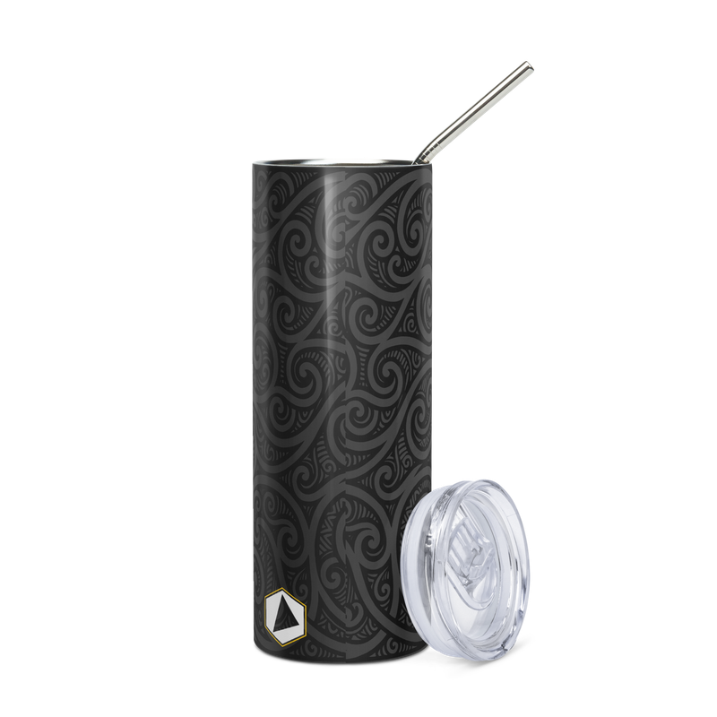 20oz Stainless Steel Balance Tumbler w/ Cover &amp; Straw