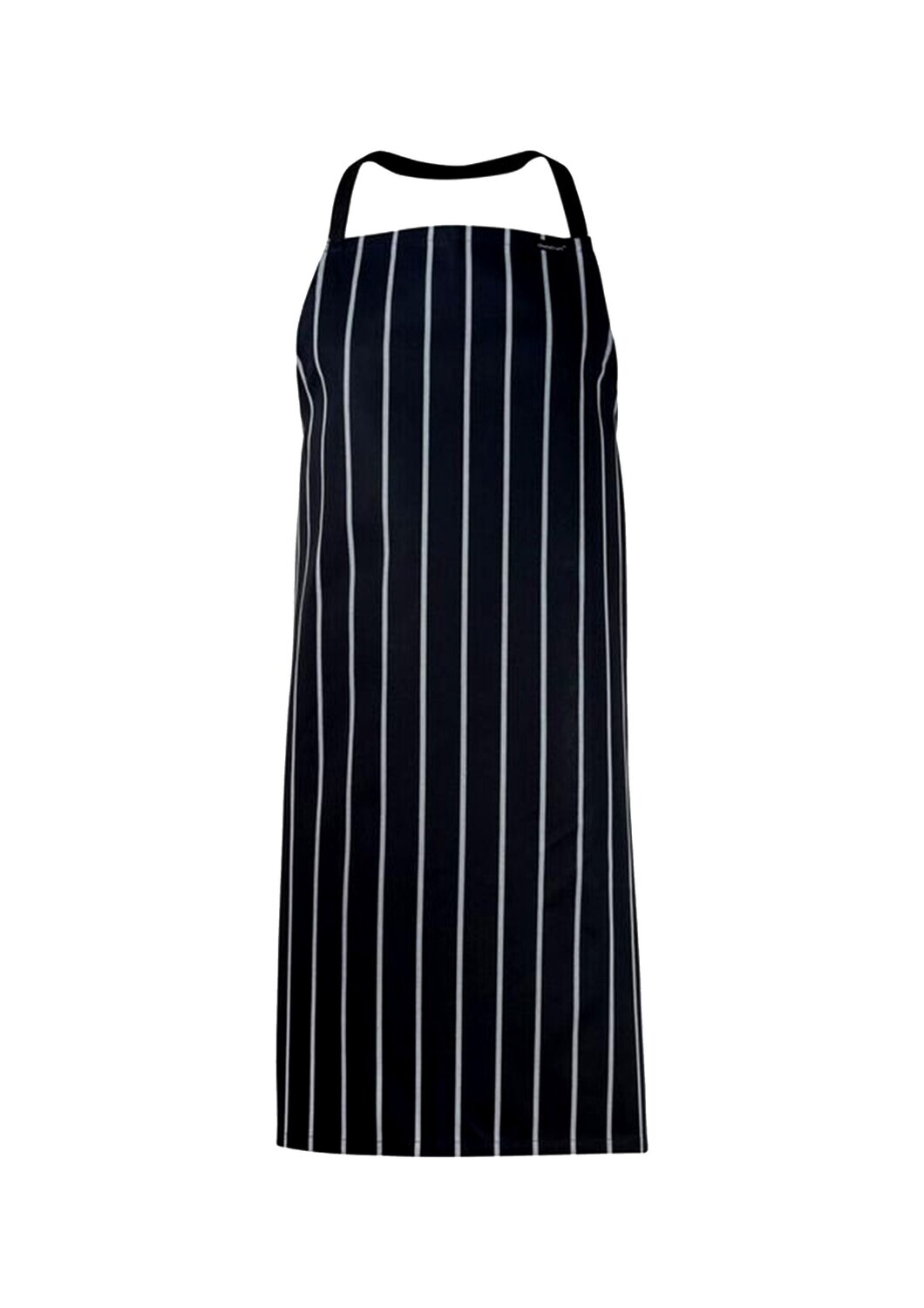 FULL BIB CAFE STRIPE APRON, Choose your Colour: Black/White Stripe